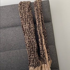 Stella and Dot leopard scarf